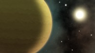 An artist’s impression of the hot-Jupiter HD 2685b. Image credit: Sci-News.com.