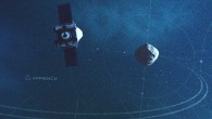 NASA’s OSIRIS-REx spacecraft is on a mission to explore the asteroid Bennu and return a sample to Earth. Image credit: NASA’s Goddard Space Flight Center Conceptual Image Lab.