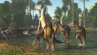 An artist’s impression of Weewarrasaurus pobeni. Image credit: James Kuether.
