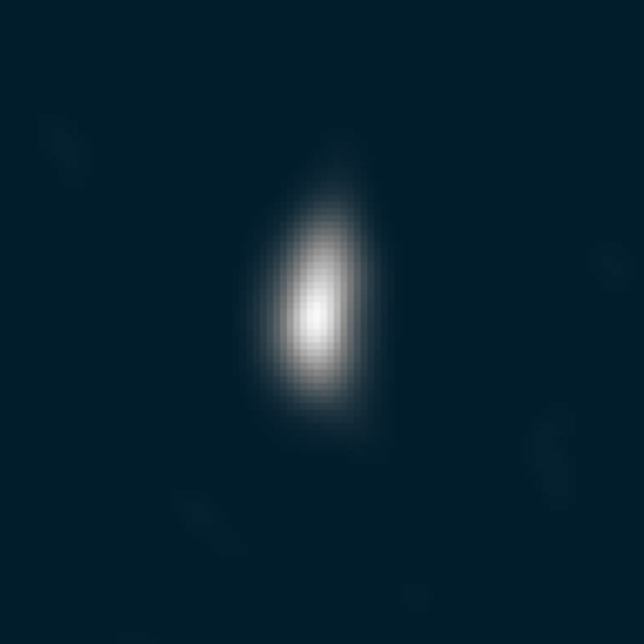 Just over 24 hours before its closest approach to Ultima Thule, New Horizons has sent back the first images that begin to reveal Ultima Thule’s shape. Image-sharpening techniques combining multiple images show that Ultima Thule is elongated, perhaps twice as long as it is wide. The spacecraft was approximately 1.2 million miles (1.9 million km) from Ultima Thule when this image was taken on December 30, 2018. Image credit: NASA / Johns Hopkins University Applied Physics Laboratory / Southwest Research Institute.