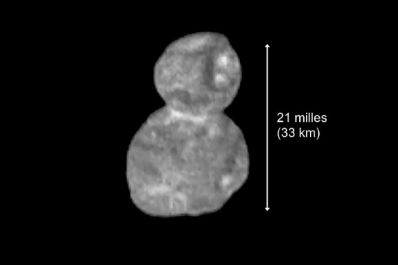 Ultima Thule. Image credit: NASA / Johns Hopkins University Applied Physics Laboratory / Southwest Research Institute.