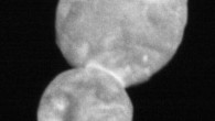 This image taken by New Horizons’ Long-Range Reconnaissance Imager (LORRI) is the most detailed of Ultima Thule returned so far by the spacecraft. It was taken at 12:01 a.m. EST (5:01 a.m. GMT) on January 1, 2019, just 30 minutes before closest approach from a range of 18,000 miles (28,000 km). Image credit: NASA / Johns Hopkins University Applied Physics Laboratory / Southwest Research Institute.