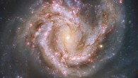 Messier 61 is aligned face-on towards Earth, thus presenting us with a breathtaking view of its structure. The gas and dust of the intricate spiral arms are studded with billions of stars. Image credit: ESO.