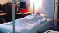 The rocking bed used by the researchers. Image credit: Laurence Bayer and Aurore Perrault.