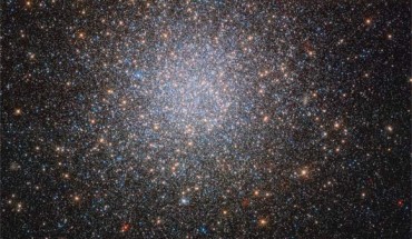 This Hubble image shows a globular cluster called NGC 2419. Image credit: NASA / ESA / Hubble / S. Larsen et al.