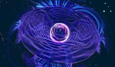 Quantum scrambling is one suggestion for how information can fall into a black hole and come out as random-looking radiation. Perhaps, the argument goes, it is not random at all, and black holes are just excellent scramblers. Image credit: E. Edwards / Joint Quantum Institute.