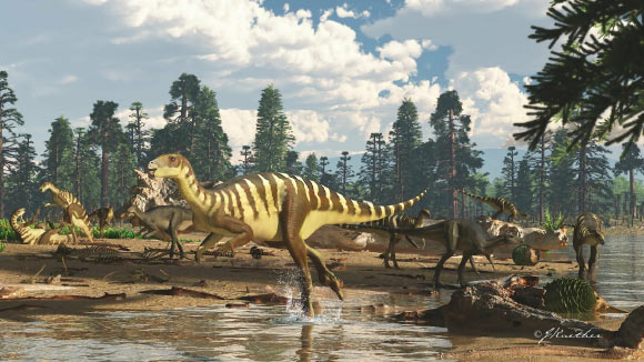 Galleonosaurus dorisae. Image credit: James Kuether.
