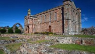 Coldingham Priory. Image credit: DigVentures / Aerial Cam.