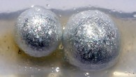 Potassium pearls under paraffin oil. Image credit: Images of Elements / CC BY 3.0.