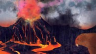 The discovery of a spike of mercury in 252-million-year-old rock at locations around the world gives evidence for the prevailing theory that volcanic eruptions caused the end-Permian extinction. Image credit: Margaret Weiner / University of Cincinnati Creative Services.