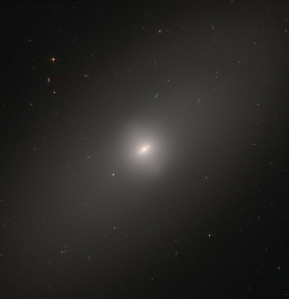 This Hubble image shows the barred lenticular galaxy NGC 3384. Image credit: NASA / ESA / Hubble / Lehmer et al.