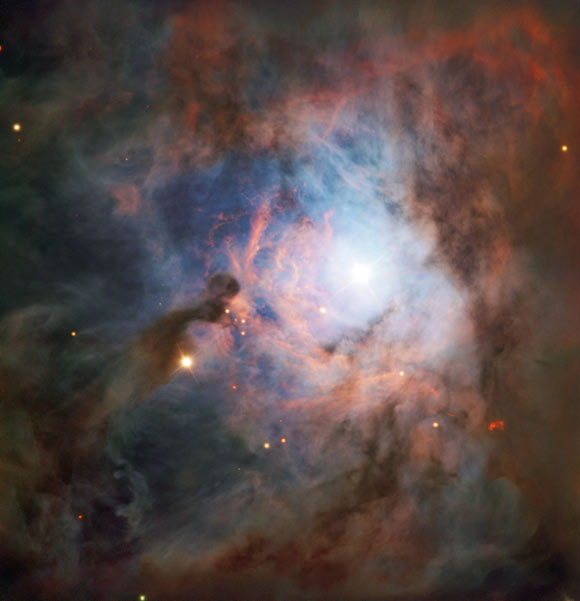 This VLT image shows the reflection nebula NGC 2023. Image credit: ESO.