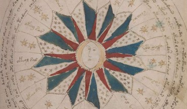 The Voynich manuscript, folio 67r. Image credit: Beinecke Library, Yale University.