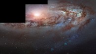 This Hubble image shows the spectacular spiral galaxy Messier 90. The image combines infrared, ultraviolet and visible light gathered by Hubble’s Wide Field and Planetary Camera 2 (WFPC2). It is based on data obtained through six filters. The color results from assigning different colors to each monochromatic image associated with an individual filter. Image credit: NASA / ESA / Hubble / W. Sargent et al.