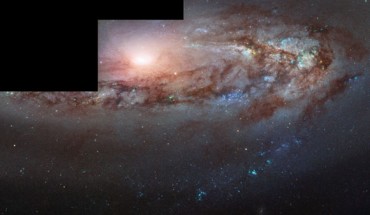 This Hubble image shows the spectacular spiral galaxy Messier 90. The image combines infrared, ultraviolet and visible light gathered by Hubble’s Wide Field and Planetary Camera 2 (WFPC2). It is based on data obtained through six filters. The color results from assigning different colors to each monochromatic image associated with an individual filter. Image credit: NASA / ESA / Hubble / W. Sargent et al.