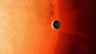 An artist’s impression of NGTS-4b and its star. Image credit: Mark Garlick / University of Warwick.