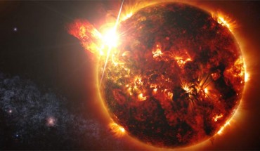 This artist’s illustration depicts a coronal mass ejection, which involves a large-scale expulsion of material, and have frequently been observed on our Sun. Image credit: NNASA / CXC / INAF / Argiroffi et al / S. Wiessinger.