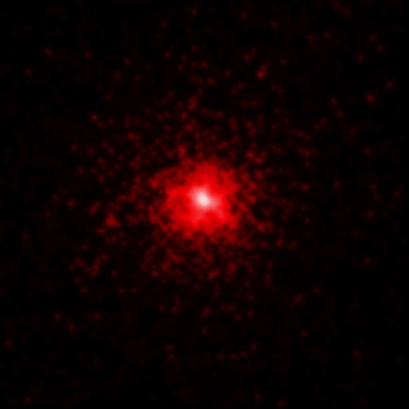 Chandra’s X-ray image of Markarian 1216. Image credit: NASA / CXC / University of California at Irvine / D. Buote.