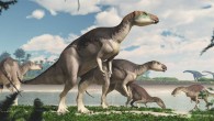 An artist’s reconstruction of Fostoria dhimbangunmal. Image credit: James Kuether.