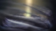 An artist’s impression of a disk of cool interstellar gas surrounding the supermassive black hole at the center of the Milky Way. Image credit: NRAO / AUI / NSF / S. Dagnello.