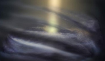 An artist’s impression of a disk of cool interstellar gas surrounding the supermassive black hole at the center of the Milky Way. Image credit: NRAO / AUI / NSF / S. Dagnello.