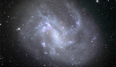 NGC 4395 is located in the constellation of Canes Venatici, approximately 14 million light-years away. Image credit: Mount Lemmon Observatory / CC BY-SA 4.0.