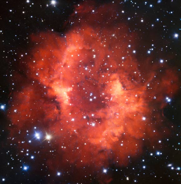 This VLT image shows the planetary nebula Abell 24. Image credit: ESO.