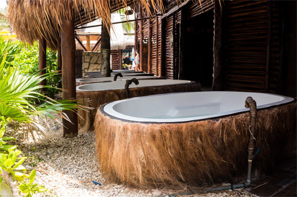 Before-bedtime bathing can significantly increase your chances of getting a good night’s rest. Image credit: Michelle Maria.