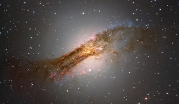 This image from ESO’s SPECULOOS Observatory shows the massive galaxy Centaurus A. Image credit: ESO / SPECULOOS Team / E. Jehin.