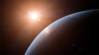 Illustration depicting one interpretation of the exoplanet GJ 357d. Image credit: Chris Smith / NASA’s Goddard Space Flight Center.
