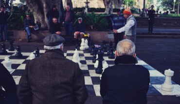 Being more socially active in your 50-60s predicts a lower risk of developing dementia later on. Image credit: Lee Chandler.