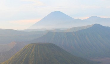 Ancient volcanoes. Image credit: Sharon Ang.