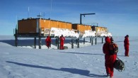 The Kohnen Station in Antarctica. Image credit: Sepp Kipfstuhl.