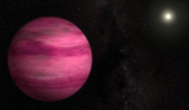 An artist’s concept of a giant exoplanet. Image credit: NASA’s Goddard Space Flight Center / S. Wiessinger.