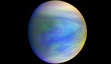 A composite image of Venus as seen by JAXA’s Akatsuki spacecraft. Image credit: Institute of Space and Astronautical Science / Japan Aerospace Exploration Agency.