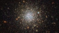 This Hubble image reveals an ancient, glimmering ball of stars called NGC 1466. It is a globular cluster that is slowly moving through space on the outskirts of the Large Magellanic Cloud. NGC 1466 has a mass equivalent to roughly 140,000 Suns and an age of around 13.1 billion years, making it almost as old as the Universe itself. Image credit: NASA / ESA / Hubble.