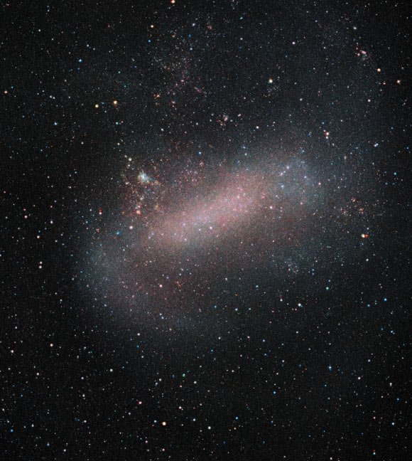 This remarkable image from ESO’s VISTA telescope shows the Large Magellanic Cloud, one of our nearest galactic neighbors. Image credit: ESO / VMC Survey.