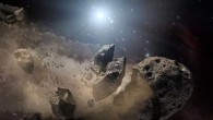 Schmitz et al argue that the mid-Ordovician ice age was caused by global cooling, triggered by extra dust in the atmosphere of Earth from the breakup of a giant asteroid in the main asteroid belt. Image credit: NASA / JPL-Caltech.