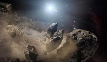 Schmitz et al argue that the mid-Ordovician ice age was caused by global cooling, triggered by extra dust in the atmosphere of Earth from the breakup of a giant asteroid in the main asteroid belt. Image credit: NASA / JPL-Caltech.