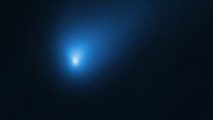 On October 12, 2019, Hubble observed the interstellar comet 2I/Borisov at a distance of approximately 261 million miles from Earth. Image credit: NASA / ESA / Hubble / D. Jewitt, University of California, Los Angeles.