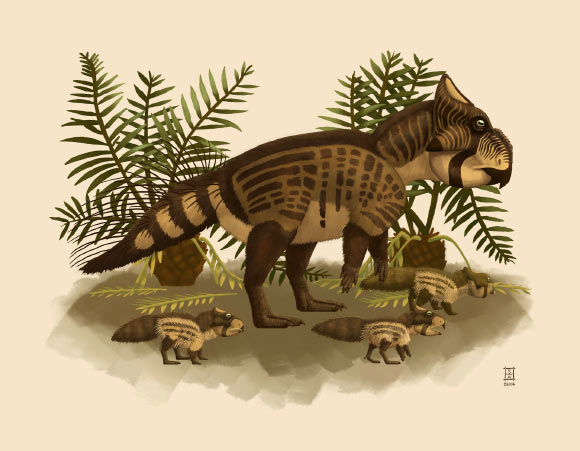 An artist’s impression of Ferrisaurus sustutensis. Image credit: Raven Amos / Royal BC Museum.