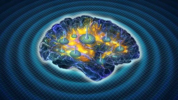 Healthy sleep linked to brain-wave bursts that mathematically mimic earthquakes. Image credit: Wang et al.
