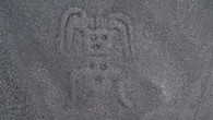 A geoglyph of a human. Image credit: Yamagata University.