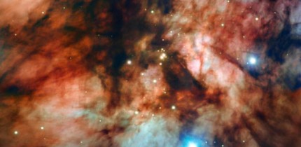 This image from ESO’s Very Large Telescope shows the emission nebula RCW 36. Image credit: ESO.