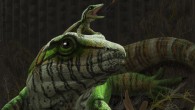 An artist’s impression of an adult and a juvenile Dendromaia unamakiensis. Image credit: Henry Sharpe.