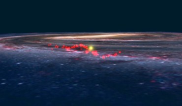 Visualization of the Radcliffe Wave. Image credit: Alyssa Goodman / Harvard University.