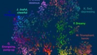 Cowen et al mapped 13 key emotions triggered when we listen to music. Image credit: Cowen et al, doi: 10.1073/pnas.1910704117.