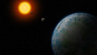 An artist’s concept of the Gliese 180 planetary system, which is located 39 light-years away in the constellation of Eridanus. Image credit: Robin Dienel, Carnegie Institution for Science.