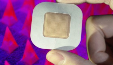 The smart insulin patch. Image credit: Zhen Gu Lab, University of California, Los Angeles.