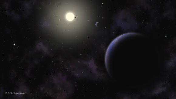 An artist’s impression of the EPIC 249893012 planetary system. Image credit: Sci-News.com.